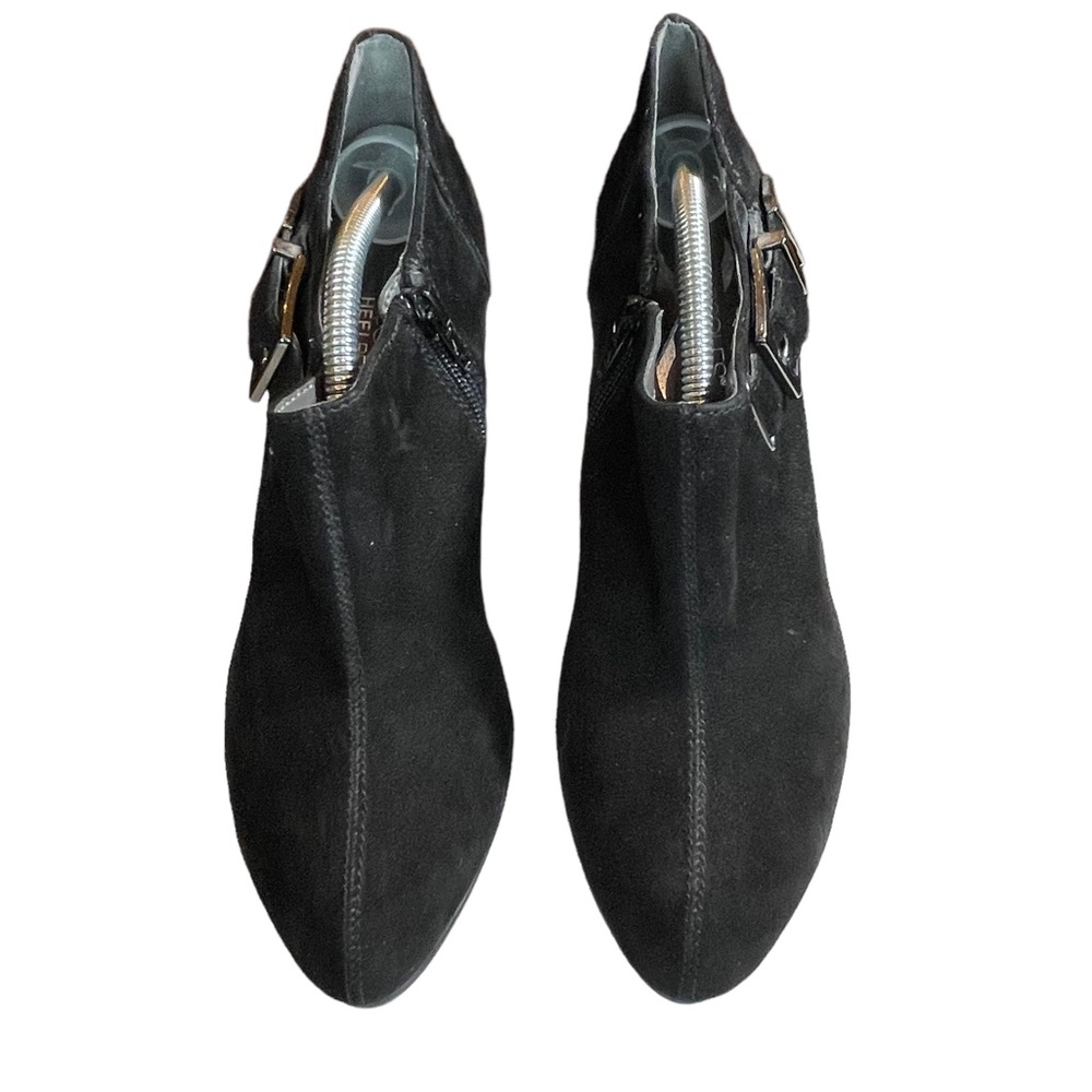 Aerosoles Black Suede Slip On Heels Womens Shoes Size 7.5 - Picture 4 of 15
